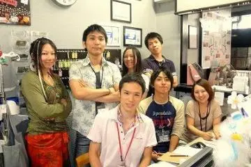 Say hi to the friendly front desk team