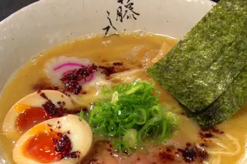 Creamy Chicken Ramen in Tokyo