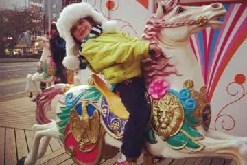 merry go round photo opportunity