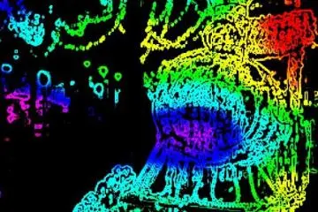 neon train