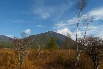 Breath-taking scenery, with Mt. Nantai in the background