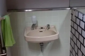 Sink in the dorm room