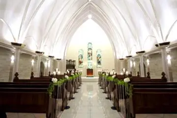 Inside the Blanc chapel