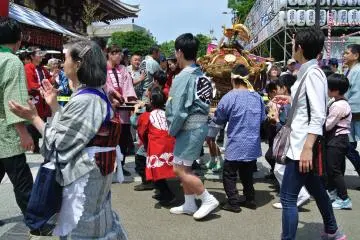 Mikoshi untuk anak-anak