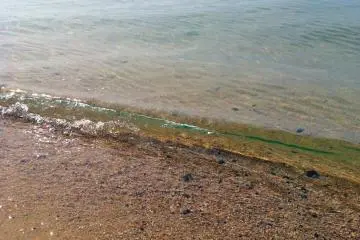 Clear, glassy water