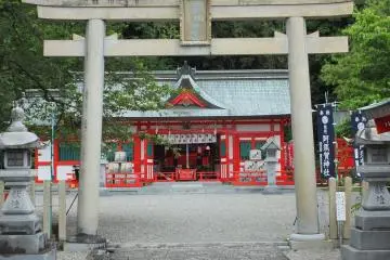 L'entrée du sanctuaire Asuka