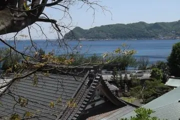 A view from the temple grounds