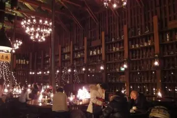 Inside a Meiji period Glassware Store