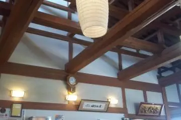 An impressive amount of beams inside