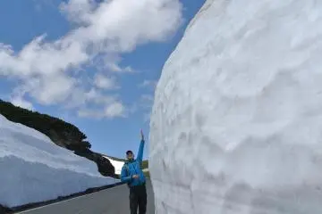 The Snow Walls of Mt Norikura