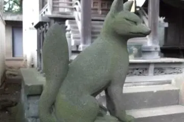 And a komainu guardian wolf