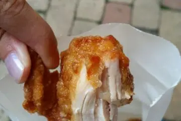 ไก่ทอดซานกิที่มีเนื้อนุ่ม หวานอร่อย