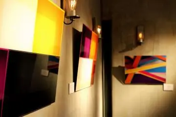 ...and art pieces, customers can purchase
