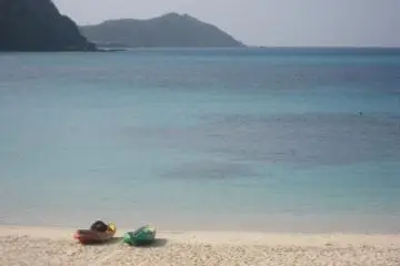 Kayaks ready to go