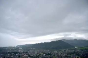 View from Murakami Castle