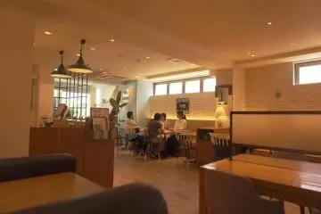 Interior of the café