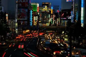 Artificial lights in the dark