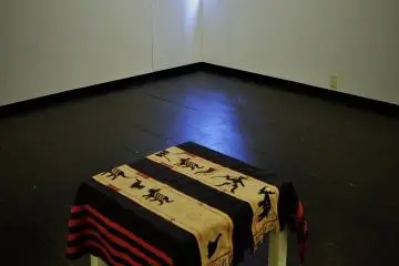 The room's only colour