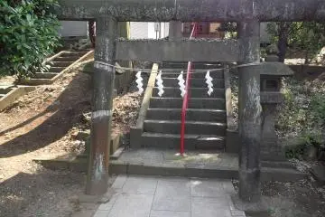 A gate to one of the side shrines