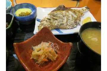Deep fried fish at Hyoshiro Seafood Restaurant
