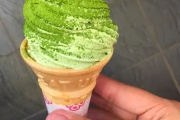 Double Matcha Soft Serve