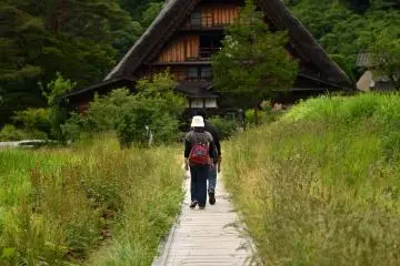 Path leading to the Wada House