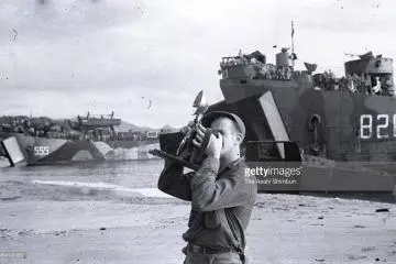 Sept. 4th, 1945 U.S. Marines Landing