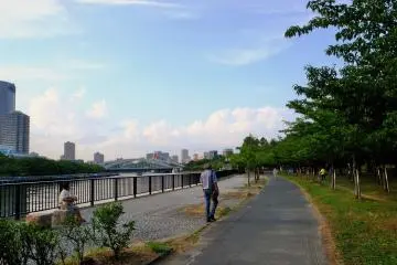Waterfront path, great for an evening run