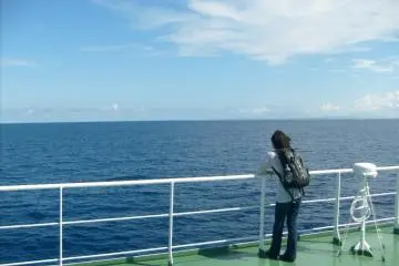 On profite de l'air de l'océan 