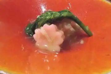 Traditional Japanese five course dinner 1
