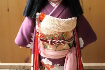 Ichimatsu ningyo. Bought at the Kawagoe market.