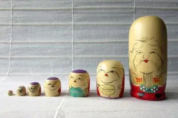 Shichi-fuku-jin ningyo. Kanagawa Prefecture.