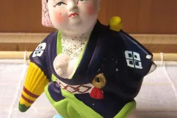 Old Hakata ningyo. A friend's gift. 1950's.