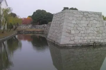 Moat next to the Folk Museum