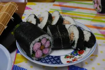A sense of accomplishment after making two types of rolls