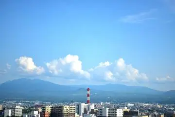 Tower peeking above the skyline