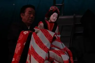 Bunraku, la obra de títeres.