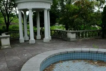 UK garden has seen better days