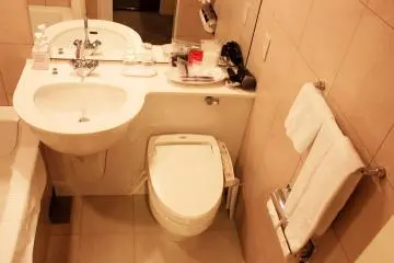 Functional and clean bathrooms