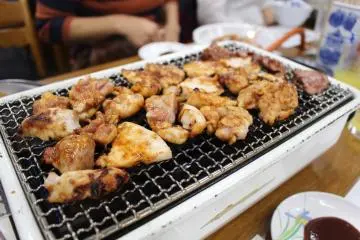 Grilled chicken with miso at Maejima Shokudo