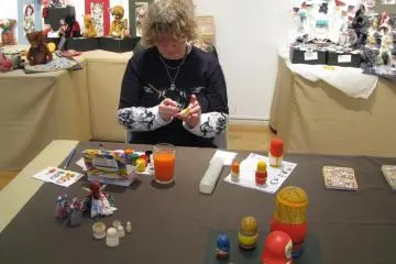 Demonstration of Matryoshka painting