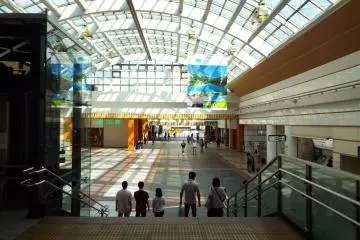 Inside Nagano Station