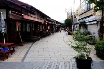 Old-fashioned street