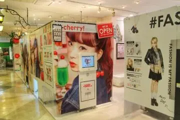Purikura booths