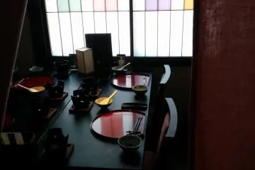 Room in dining hall