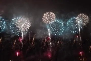 Phoenix show across the sky