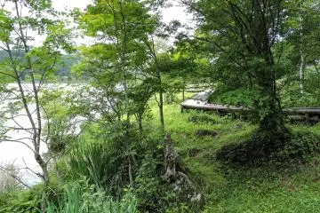 View of the boarwalk