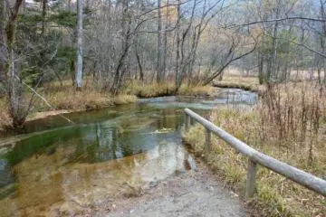 Every pond was crystal clear