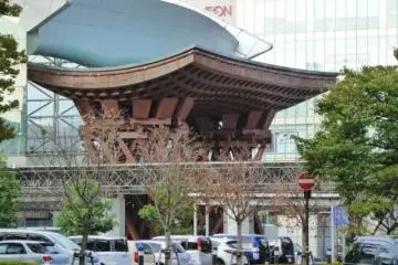 Outside Kanazawa Station