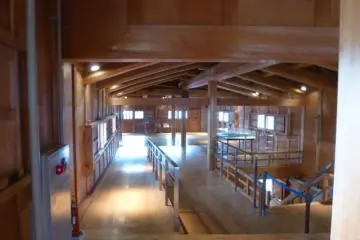 Inside the main building of Kanazawa Castle